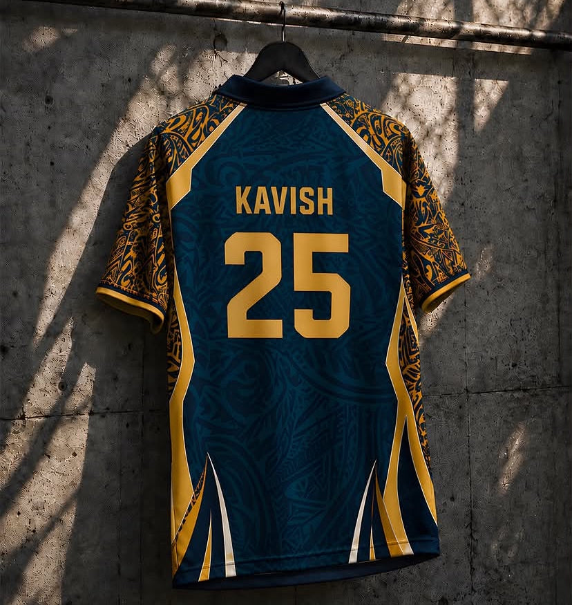 COUSTOMIZED CRICKET JERSEY
