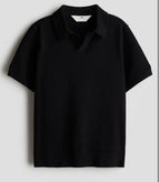 Platinum Black Edition Polo Shirt – Men's Premium Cotton Polo