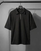 Platinum Black Edition Polo Shirt – Men's Premium Cotton Polo