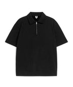 Platinum Black Edition Polo Shirt – Men's Premium Cotton Polo