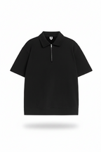 Platinum Black Edition Polo Shirt – Men's Premium Cotton Polo