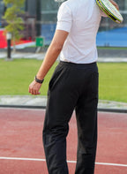 Noir Black Baggy Fit Trouser – Men's Relaxed Bottoms