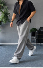 Relaxed-Fit Trouser - Light Grey