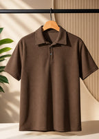 Platinum Brown Edition Polo Shirt – Men's Premium Cotton Polo